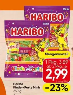 Spar Haribo Kinder-Party Minis Angebot