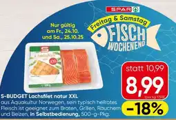 Spar S-BUDGET Lachsfilet natur XXL Angebot