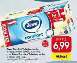 Spar Zewa Comfort Toilettenpapier Angebot
