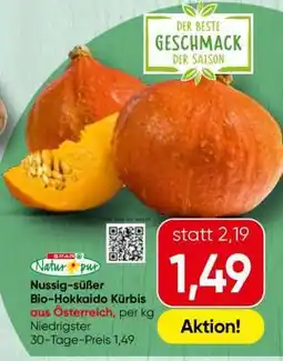 Spar Nussig-süßer Bio-Hokkaido Kürbis Angebot