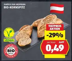 Hofer Bio Kornspitz Angebot