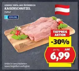Hofer KAISERSCHNITZEL natur Angebot