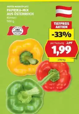 Hofer PAPRIKA-MIX AUS ÖSTERREICH Angebot