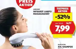 Hofer INFRAROT LAMPE/MASSAGEGERÄT Angebot