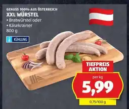 Hofer XXL WÜRSTEL Angebot