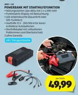 Hofer POWERBANK MIT STARTHILFEFUNKTION Angebot