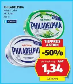 Hofer PHILADELPHIA Angebot