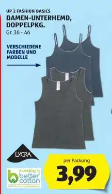 Hofer DAMEN-UNTERHEMD, DOPPELPKG Angebot