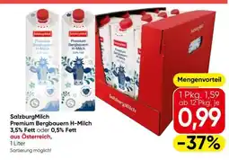 Eurospar SalzburgMilch Premium Bergbauern H-Milch Angebot