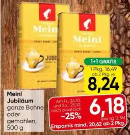 Eurospar Meinl Jubiläum Angebot