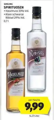 Hofer GOSLING SPIRITUOSEN Angebot