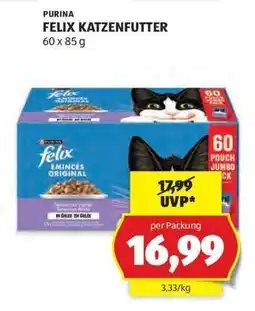 Hofer FELIX KATZENFUTTER Angebot