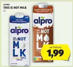 Hofer ALPRO THIS IS NOT MILK Angebot