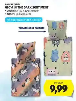 Hofer „GLOW IN THE DARK“ SORTIMENT Angebot