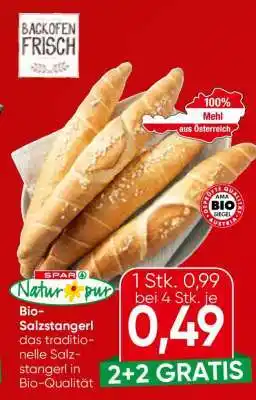 Eurospar Bio-Salzstangerl Angebot