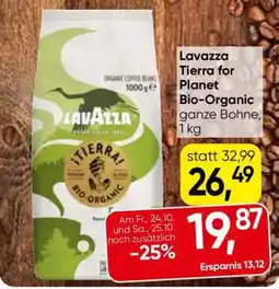 Eurospar Lavazza Tierra for Planet Bio-Organic Angebot