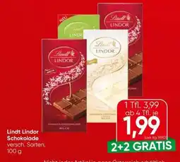 Eurospar Lindt Lindor Schokolade Angebot