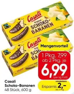 Eurospar Casali Schoko-bananen Angebot