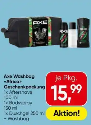 Eurospar Axe Washbag Africa Geschenkpackung Angebot