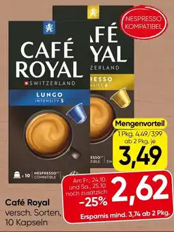 Spar Café Royal Angebot