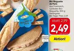 Spar Bio- Baguette de Paris Angebot