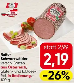 Spar Reiter Schwarzwälder Angebot