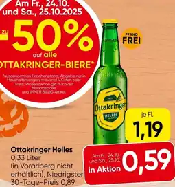 Spar Ottakringer Helles Angebot