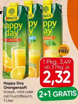 Spar Happy Day Orangensaft Angebot