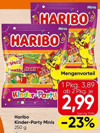 Spar Haribo Kinder-Party Minis Angebot