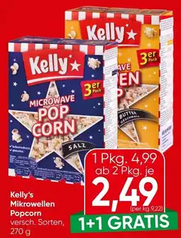 Spar Kelly's Mikrowellen Popcorn Angebot