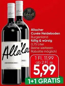 Spar Allacher Cuvée Heideboden Angebot