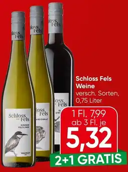 Spar Schloss Fels Weine Angebot
