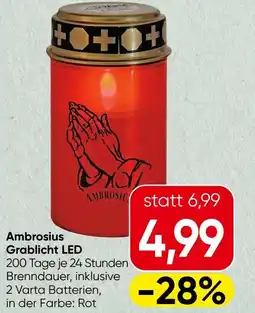 Spar Ambrosius Grablicht LED Angebot