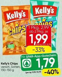 Spar Kelly's Chips Angebot
