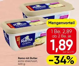 Spar Rama mit Butter Angebot