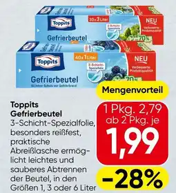 Spar Toppits Gefrierbeutel Angebot