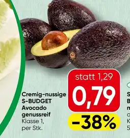 Spar Cremig-nussige S-BUDGET Avocado genussreif Angebot