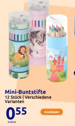 Action Mini-Buntstifte Angebot
