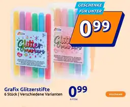 Action Grafix Glitzerstifte Angebot