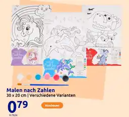 Action Malen nach Zahlen Angebot