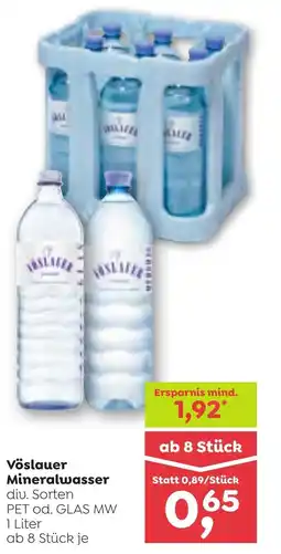 ADEG Vöslauer Mineralwasser Angebot