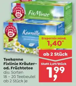 ADEG Teekanne Fixlinie Kräuter- od. Früchtetee Angebot