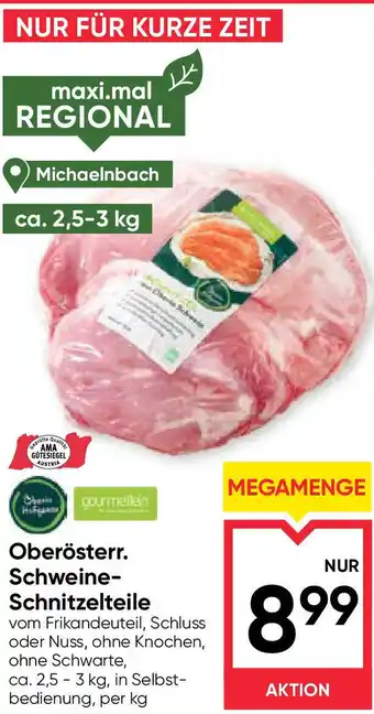 Oberösterr. Schweine- Schnitzelteile