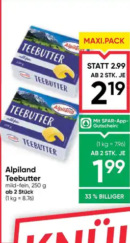 Maximarkt Alpiland Teebutter Angebot