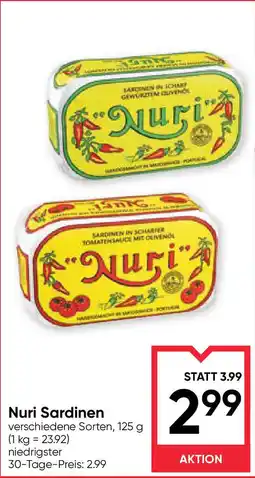 Maximarkt Nuri Sardinen Angebot
