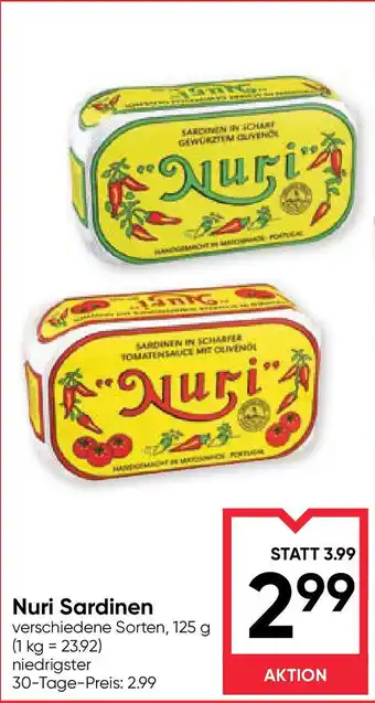Maximarkt Nuri Sardinen Angebot