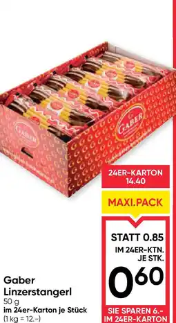 Maximarkt Gaber Linzerstangerl Angebot