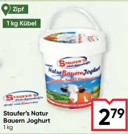 Maximarkt Staufer's Natur Bauern Joghurt Angebot