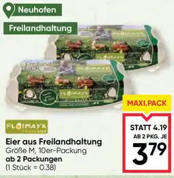 Maximarkt Eier aus Freilandhaltung Angebot