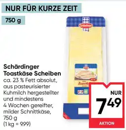 Maximarkt Schärdinger Toastkäse Scheiben Angebot